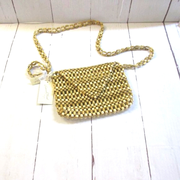 Universal Thread Wooden Beaded Handbag - Picture 2 of 5